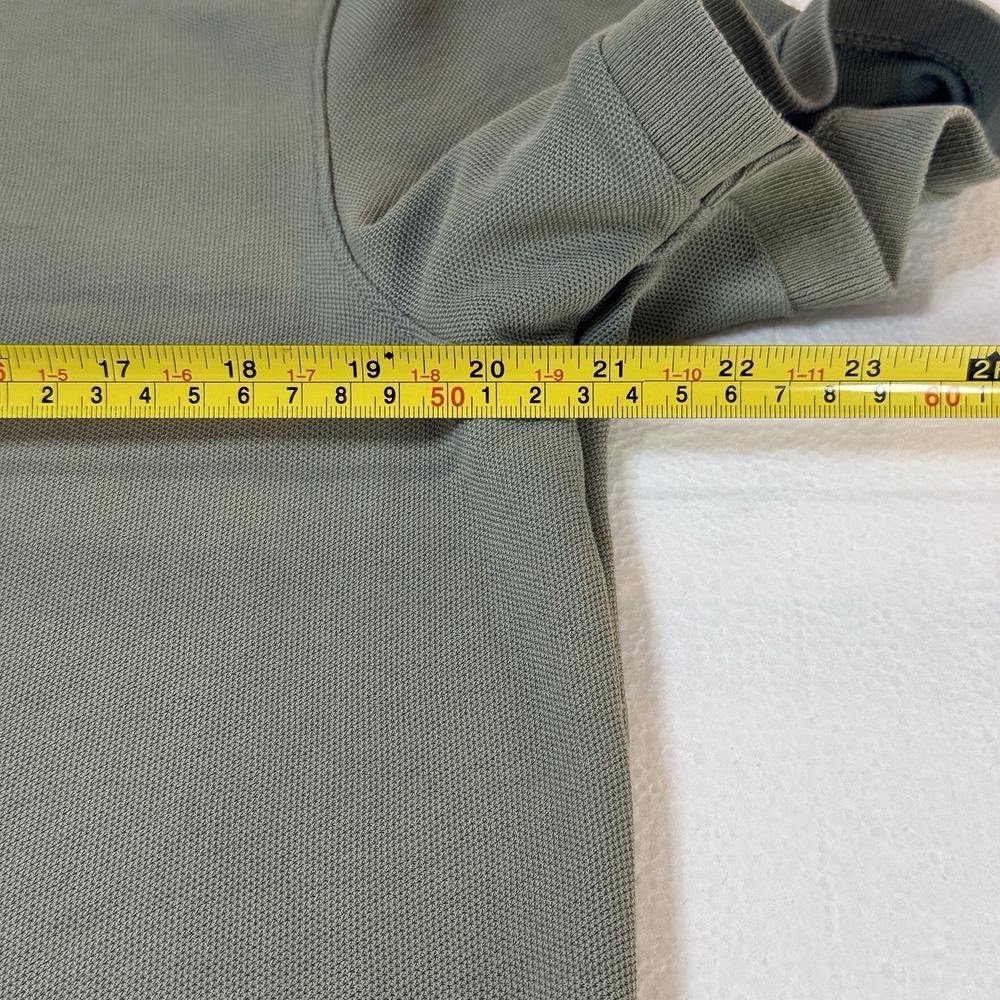 Nautica Performance Deck Shirt Size L Adult Green Classic Fit Short Sleeve Golf - Picture 8 of 9